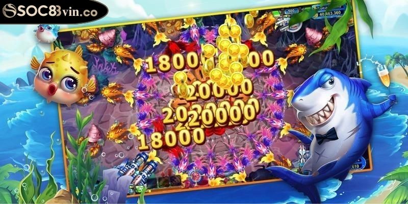 Bắn cá CQ9 SOC88 Săn Cá Kiếm Tiền Và Giải Trí Đỉnh Cao 3 Thỏa sức lựa chọn với chế độ chơi bắn cá CQ9 SOC88