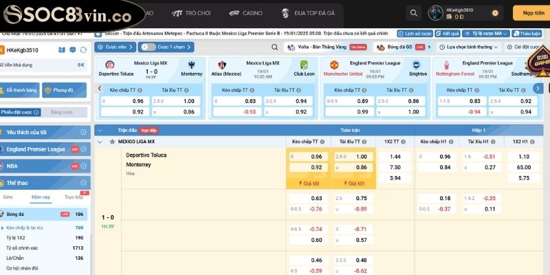 K Sports Soc88 Khẳng Định Vị Thế Sảnh Cược Thể Thao Hàng Đầu 2 Đôi nét về sảnh cược đẳng cấp K Sports SOC88