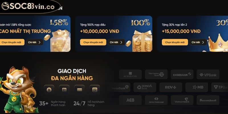 Khuyến mãi Soc88 1 Ưu điểm của khuyến mãi Soc88