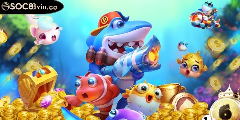 Kho vũ khí vua bắn cá SOC88 đa dạng tính năng hiện đại