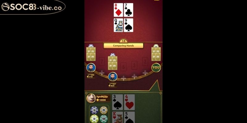 Hướng Dẫn Cách Chơi Bài Bửu 4 Lá SOC88 Và Chiến Lược Thắng 3 Cách chơi bài bửu 4 lá SOC88 so sánh và quy tắc