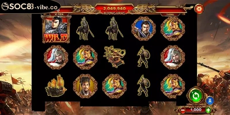 Tam Quốc Tranh Hùng Soc88 – Cuộc Chiến Nổ Hũ Khốc Liệt 2 Thông tin game Tam quốc tranh hùng Soc88